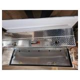 Crescent Jobox 61 in. Diamond Plate Aluminum Extra Wide Fullsize Top Mount Truck Tool Box Chest