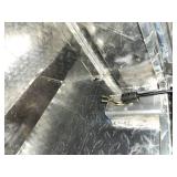 Crescent Jobox 61 in. Diamond Plate Aluminum Extra Wide Fullsize Top Mount Truck Tool Box Chest