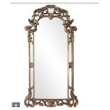 Howard Elliott Imperial Mottled Bronze with Antique Silver Accents Mirror