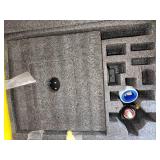 Matte black rainfall shower system