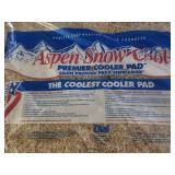 Pallet aspen snow cooler pads
