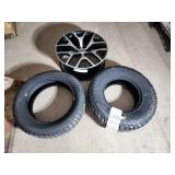 Misc. Tires and a rim