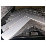 10 sheets light grey herringbone mosiac