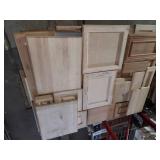 200+ cabinet doors and shelves