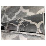 Stairway hallway runner rug