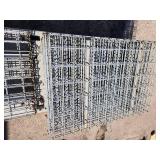 Pallet rack wire shelving