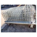 Pallet rack wire shelving