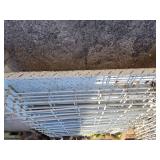 Pallet rack wire shelving