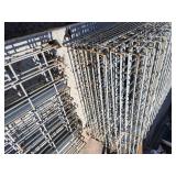 Pallet rack wire shelving