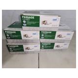 5 chrome passage door levers