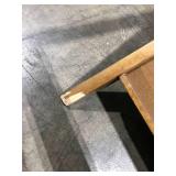 COFFEE TABLE-MISSING GLASS