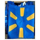 ASSORTED REUSABLE WALMART SHOPPING BAGS