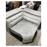 GRAY CORNER SECTIONAL PIECE