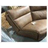 BROWN CORNER SECTIONAL PIECE