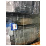 GLASS TABLE TOP, ROUND