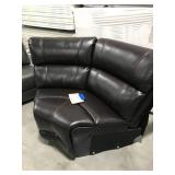 DARK BROWN CORNER SECTIONAL