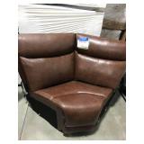 BROWN CORNER SECTIONAL PIECE