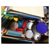 BOX PAST DATED FOOD AND OTHER MISC ITEMS