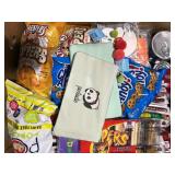 BOX PAST DATED FOOD AND OTHER MISC ITEMS