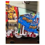 BOX PAST DATED FOOD AND OTHER MISC ITEMS