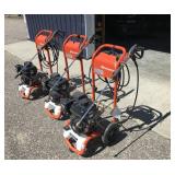3 Husqvarna Pressure Washers