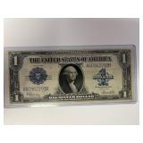 1923 $1 SILVER CERTIFICATE "HORSE BLANKET" GREAT CONDITION-Free Shipping & Insurance