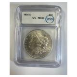 1904-O Morgan-MS 64, Mirror Like, Free Shipping & Insurance