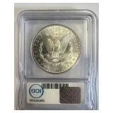 1881s Morgan, Graded MS 64-Free Shipping & Insurance