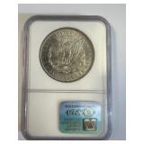1884-O Morgan Silver Dollar, NGC MS-64,-Free Shipping & Insurance