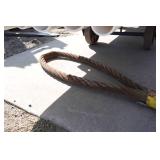 Braided Steel Crane Sling with Hook