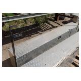 Weather Guard Aluminum Diamond Plate Hi-Side Truck Boxes with Mounting Brackets