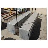 Weather Guard Aluminum Diamond Plate Hi-Side Truck Boxes with Mounting Brackets