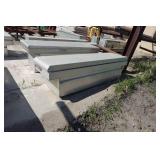 Weather Guard Aluminum Diamond Plate Saddle Toolbox