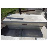 Weather Guard Aluminum Diamond Plate Saddle Toolbox