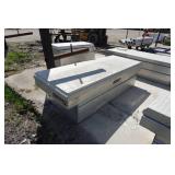 Weather Guard Aluminum Diamond Plate Saddle Toolbox