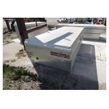 Weather Guard Aluminum Diamond Plate Saddle Toolbox