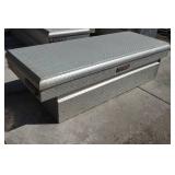 Weather Guard Aluminum Diamond Plate Saddle Toolbox