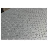 Weather Guard Aluminum Diamond Plate Saddle Toolbox