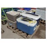 Pallet of Coolers