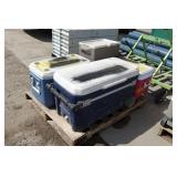 Pallet of Coolers