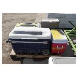 Pallet of Coolers