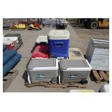 Pallet of Coolers