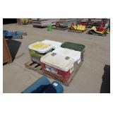 Pallet of Coolers