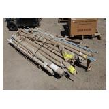 Assorted Threaded Rod - Some Solid Stainless Rod