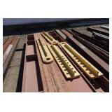 Steel Beams with Mounting Brackets