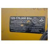 Master 125-170,000 BTU Propane Torpedo Heater