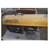 Master BLP155AT 150,000 BTU Propane Torpedo Heater with Thermostat