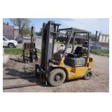 Caterpillar 50 Pneumatic Tire Forklift - Dual Fuel Gas/Propane