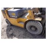 Caterpillar 50 Pneumatic Tire Forklift - Dual Fuel Gas/Propane
