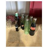 Coke Serving Trays   with a bunch of little coke items